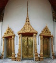 Wat Pho doors Royalty Free Stock Photo