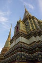 Wat Pho or Wat Phra Chetuphon, Temple of the Reclining Buddha. Bangkok, Thailand Royalty Free Stock Photo