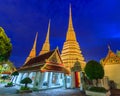 Wat Pho Temple or Wat Phra Chetuphon in Bangkok Royalty Free Stock Photo