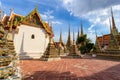 Wat Pho Temple or Wat Phra Chetuphon in Bangkok Royalty Free Stock Photo