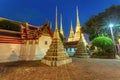 Wat Pho Temple or Wat Phra Chetuphon in Bangkok, Thailand Royalty Free Stock Photo