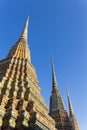 Wat Pho or Wat Phra Chetuphon,the Temple of the Reclining Buddha in Bangkok, Thailand Royalty Free Stock Photo