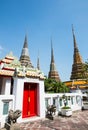 Wat Pho Wat Phra Chetuphon Vimolmangklararm Rajwaramahaviharn, Pranakorn District, Bangkok Royalty Free Stock Photo