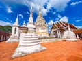 Wat Phra Boromathat Chaiya in Surat Thani, Thailand Royalty Free Stock Photo