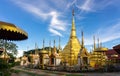 Wat Phra Borommathat - Ban Tak District, Tak Province, Thailand.