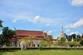 Wat Phra Borommathat Chaiya Temple Royalty Free Stock Photo