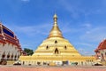 Wat Phra Borommathat Chediyaram, Nakhon Chum on Sunny Day
