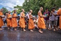 Wat Phra Buddhabat at saraburi, thailand.