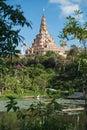 Wat Phra Dhat Phasornkaew in Thailand