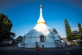 Wat Phra That Doi Kong Mu, formerly known as Wat Plai Doi, is located at Doi Kong Mu. west of Muang District Mae Hong Son Province