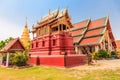 Wat phra that hariphunchai Royalty Free Stock Photo