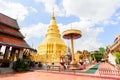 Wat Phra That Hariphunchai, popular temple in Lamphun, Thailand.