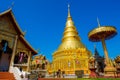 Wat Phra That Haripunchai temple in Thailand