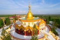 Wat Phra That Hin Yai temple in Myawaddy, Myanmar