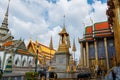 Wat Phra Kaeo,Bangkok-Grand Palace & Temple of the Emerald Buddha or Wat Phra Kaeo in Bangkok, Thailand Royalty Free Stock Photo