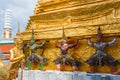 Wat Phra Kaeo,Bangkok-Grand Palace & Temple of the Emerald Buddha or Wat Phra Kaeo in Bangkok, Thailand Royalty Free Stock Photo