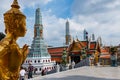 Wat Phra Kaeo,Bangkok-Grand Palace & Temple of the Emerald Buddha or Wat Phra Kaeo in Bangkok, Thailand