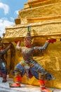 Wat Phra Kaeo,Bangkok-Grand Palace & Temple of the Emerald Buddha or Wat Phra Kaeo in Bangkok, Thailand Royalty Free Stock Photo