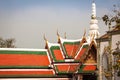 Wat Phra Kaeo, Temple of the Emerald Buddha Bangkok, Asia Thailand Royalty Free Stock Photo