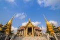 Wat Phra Kaeo, Temple of the Emerald Buddha and the home of the Royalty Free Stock Photo