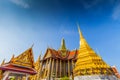 Wat Phra Kaeo, Temple of the Emerald Buddha and the home of the Thai King Royalty Free Stock Photo
