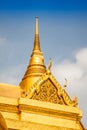 Wat Phra Kaeo, Temple of the Emerald Buddha and the home of the Royalty Free Stock Photo
