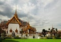 Wat Phra Kaeo temple gable Royalty Free Stock Photo