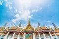 Wat Phra Kaew in Bangkok of Thailand