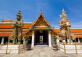 Wat phra kaew, Grand palace, Bangkok, Thailand Royalty Free Stock Photo