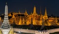 Wat Phra Kaew Royal Palace in Bangkok, Thailand Royalty Free Stock Photo