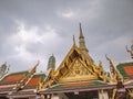 Wat phra kaew temple at bangkok city Thailand.Wat Phrakeaw Temple is the main Temple of bangkok