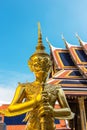 Wat phra kaew temple, Bangkok, Thailand Royalty Free Stock Photo