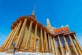 Wat Phra Kaew - the Temple of Emerald Buddha in Bangkok Royalty Free Stock Photo