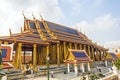 Wat Phra Kaew, the Temple of the Emerald Buddha, in Bangkok