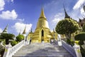 Wat Phra Kaew, Temple of the Emerald Buddha, Thailand Royalty Free Stock Photo