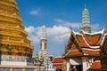 Wat Phra Kaew, Temple of the Emerald Buddha. Bangkok, Thailand