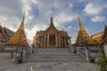 Wat Phra Kaew Temple of the Emerald Buddha, grand palace, Thailand Royalty Free Stock Photo