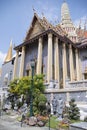 Wat Phra Kaew or the Temple of the Emerald Buddha inside Grand Palace,
