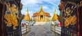 Wat Phra Kaew,Temple of the emerald buddha or Wat Phra Si Rattan