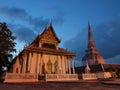 Wat Phra Mahathat Royalty Free Stock Photo