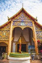 Wat Phra Nang Din temple in Phayao, Thailand