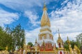 Wat Phra That Panom temple. Royalty Free Stock Photo