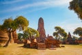 Wat Phra Ram Temple in Ayuthaya Historical Park, Thailand Royalty Free Stock Photo