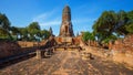 Wat Phra Ram Temple in Ayuthaya Historical Park, Thailand Royalty Free Stock Photo