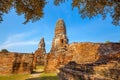 Wat Phra Ram Temple in Ayuthaya Historical Park, Thailand Royalty Free Stock Photo