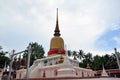 Wat phra that sawi Temple at Chumphon in thailand