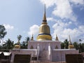 Wat phra that sawi temple in Chumphon, Thailand