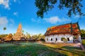 Wat Phra Si Rattana Mahathat - Chaliang at Si Satchanalai Historical Park, a UNESCO World Heritage Site in Sukhothai, Thailand Royalty Free Stock Photo