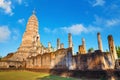 Wat Phra Si Rattana Mahathat - Chaliang at Si Satchanalai Historical Park, a UNESCO World Heritage Site in Sukhothai, Thailand Royalty Free Stock Photo