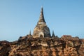 Wat Phra Si Sanphet . Archaeological temple in Ayutthaya Thailand Royalty Free Stock Photo